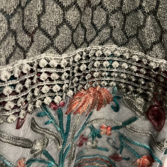 PICADILLY LAYERED LOOK TUNIC TOP SIZE XS - Picture 2 of 9